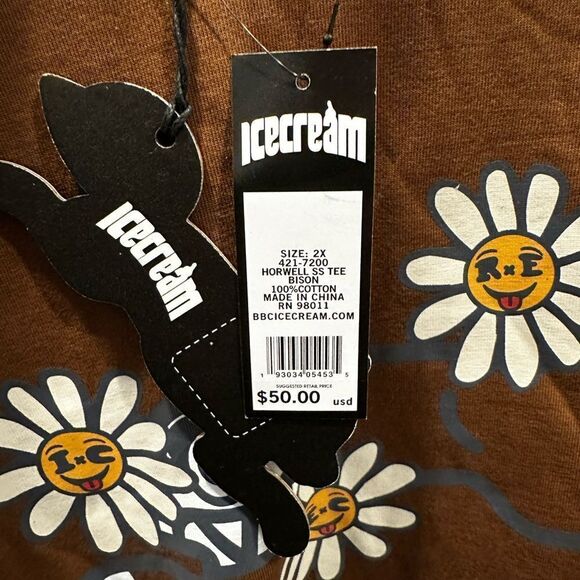 Icecream Brown Graphic T-Shirt - Picture 5 of 5